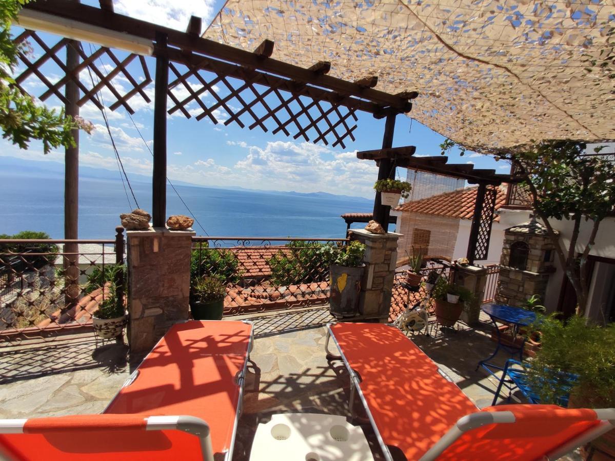 The Pagasetic Balcony - Magestic Sea Cottage Volos Exterior photo