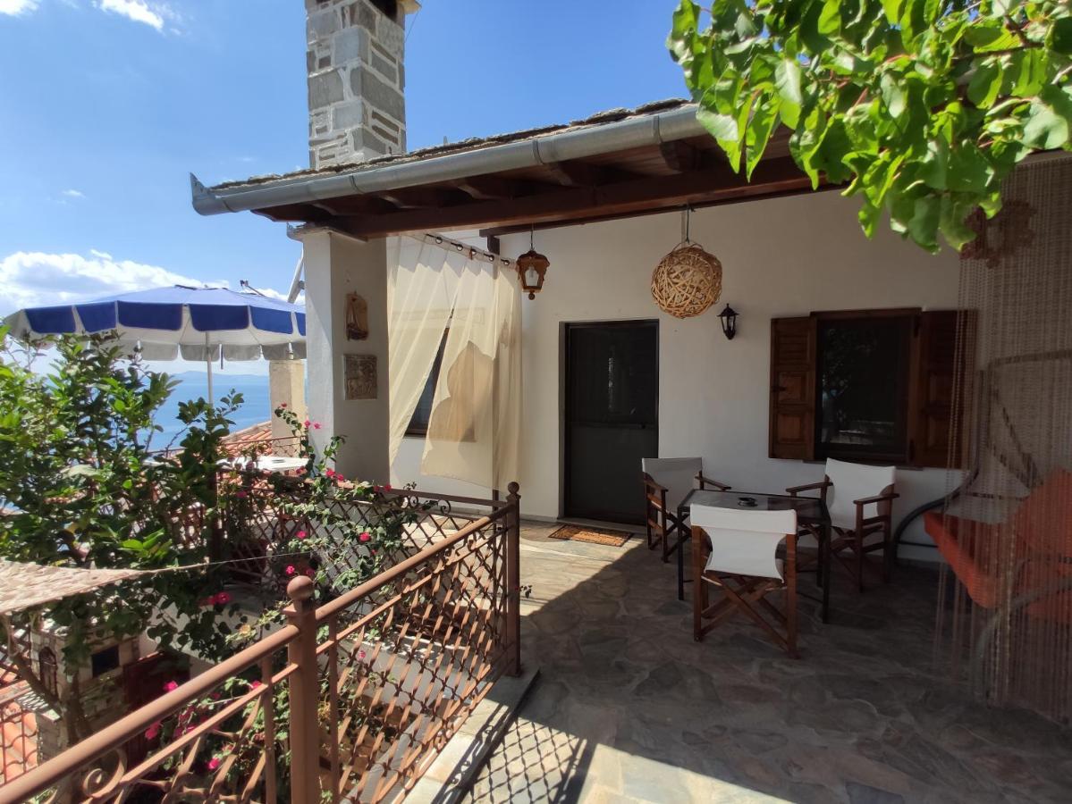 The Pagasetic Balcony - Magestic Sea Cottage Volos Exterior photo